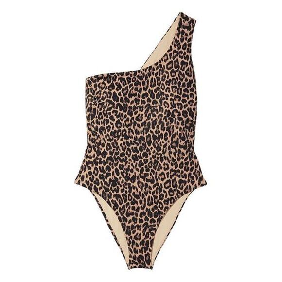 Victoria's Secret One Shoulder Animal Printed One Piece Swimsuit Size XL - Picture 3 of 8